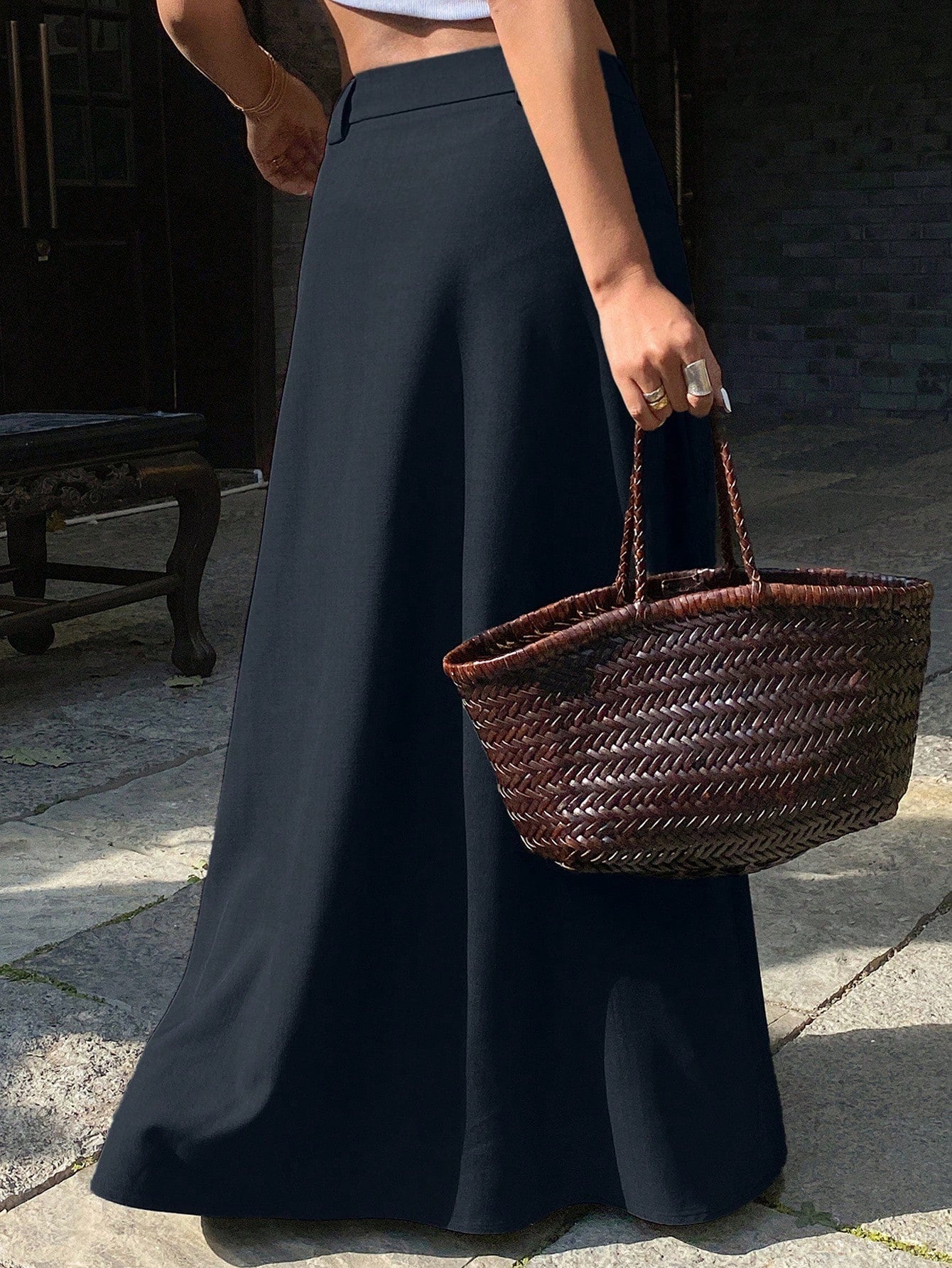 Jupe minimaliste chic