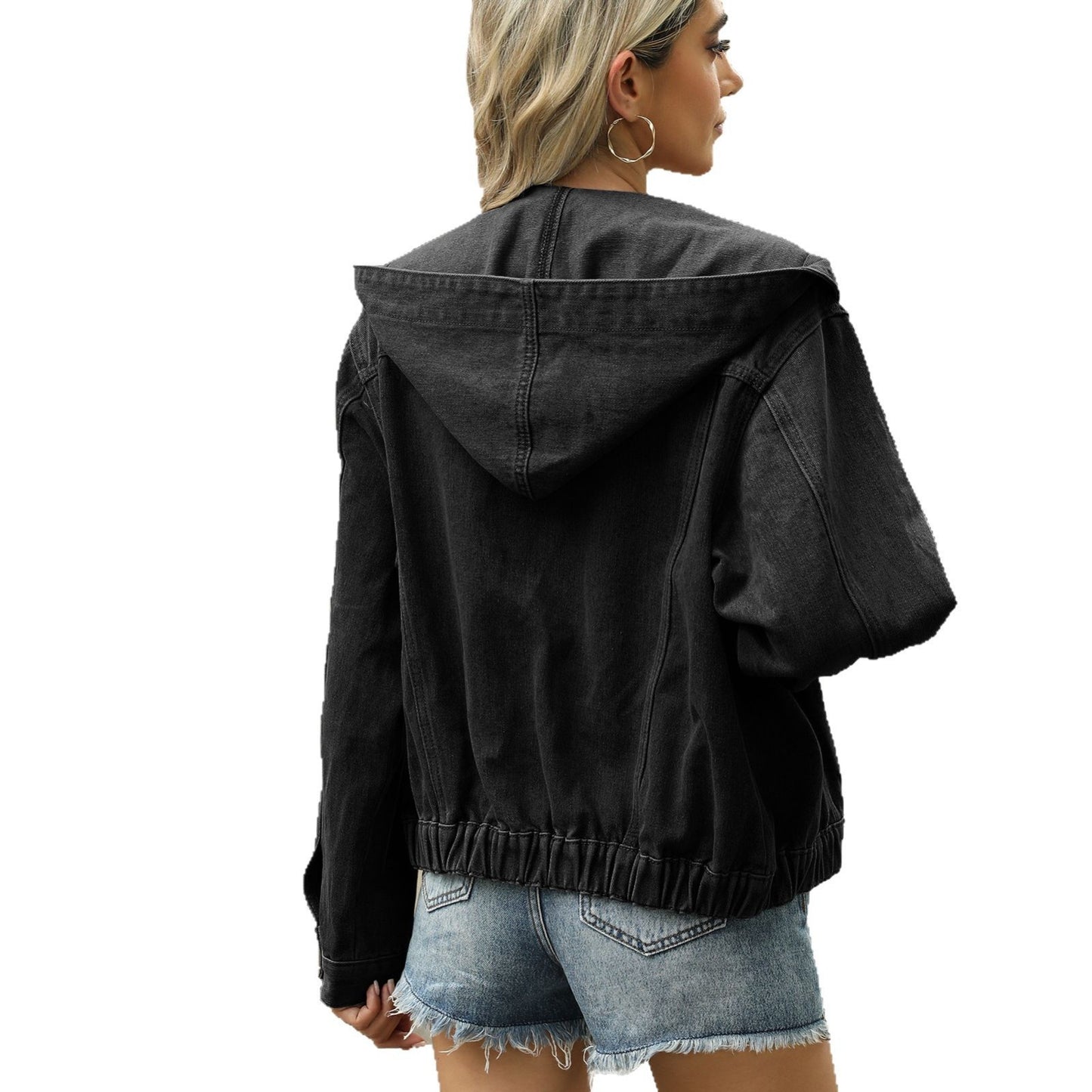Veste à Capuche en Jean
