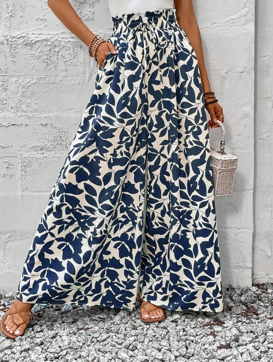 Jupe-pantalon graphique