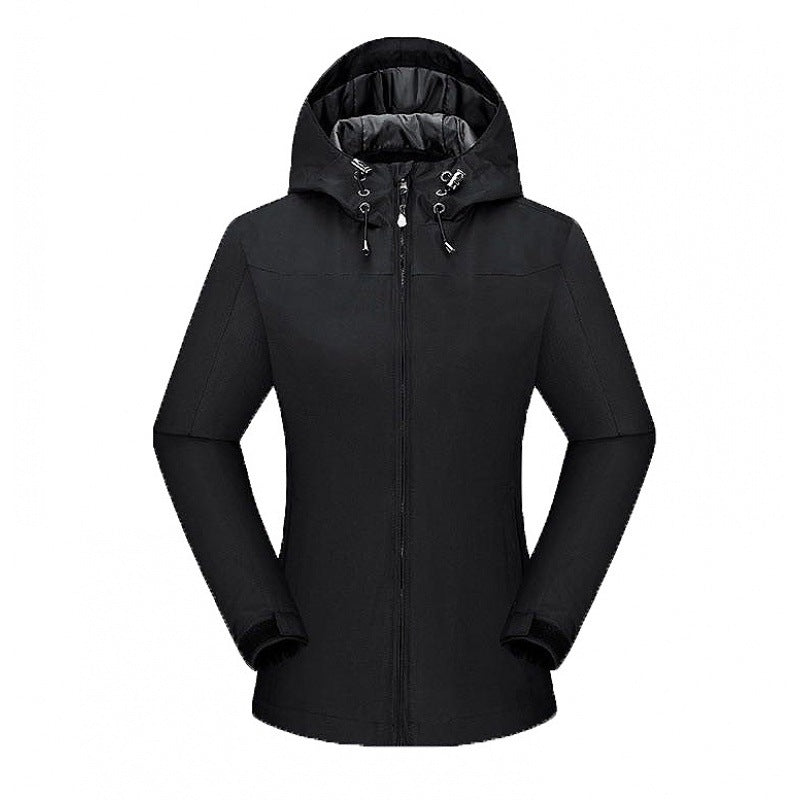 Veste Imperméable à Capuche