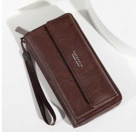 Portefeuille Multifonction avec Poche pour Téléphone et Monnaie