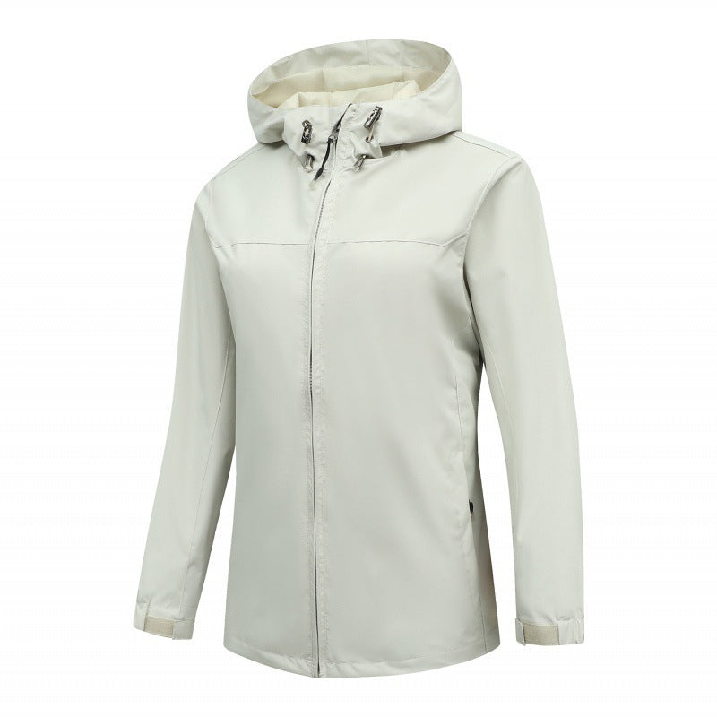 Veste Imperméable à Capuche
