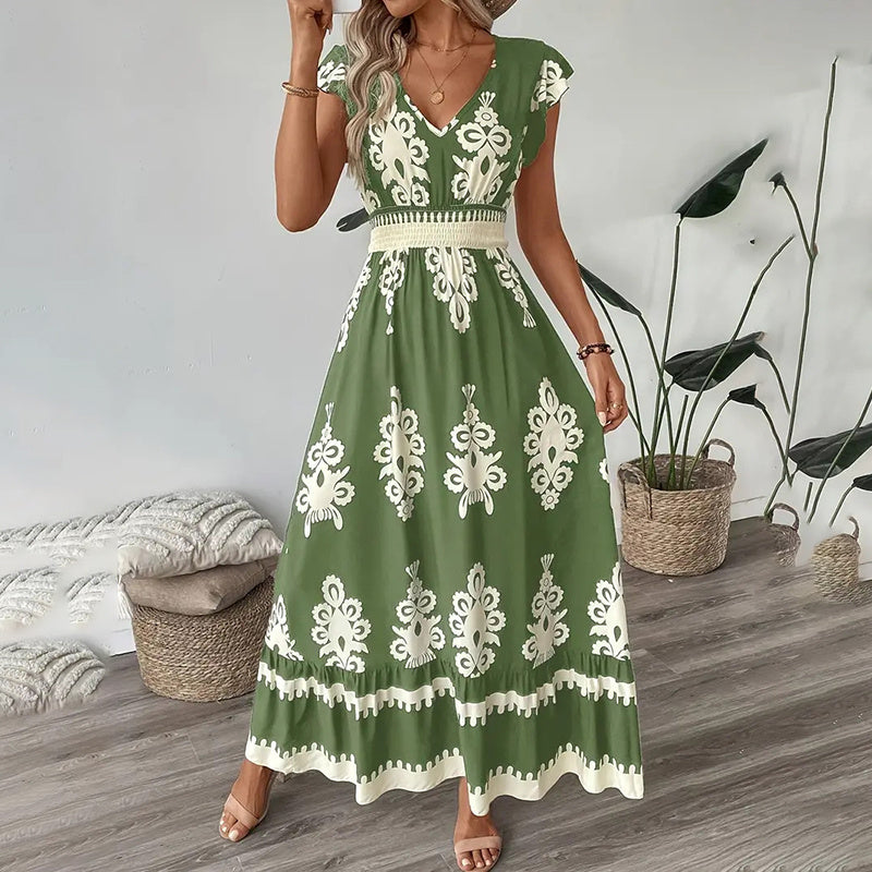 Maxi Robe Col V