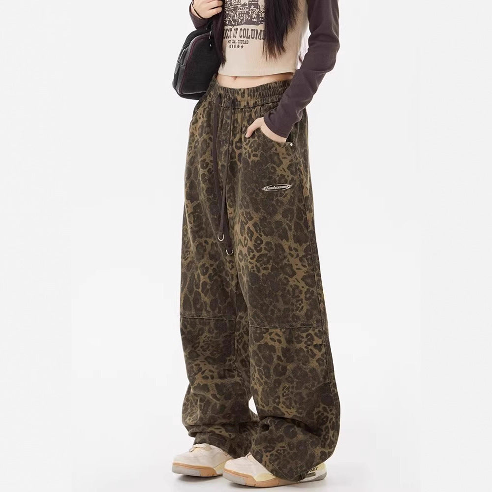 Pantalon Leopard Casual Chic