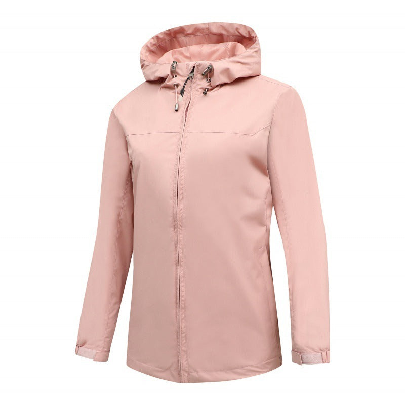 Veste Imperméable à Capuche