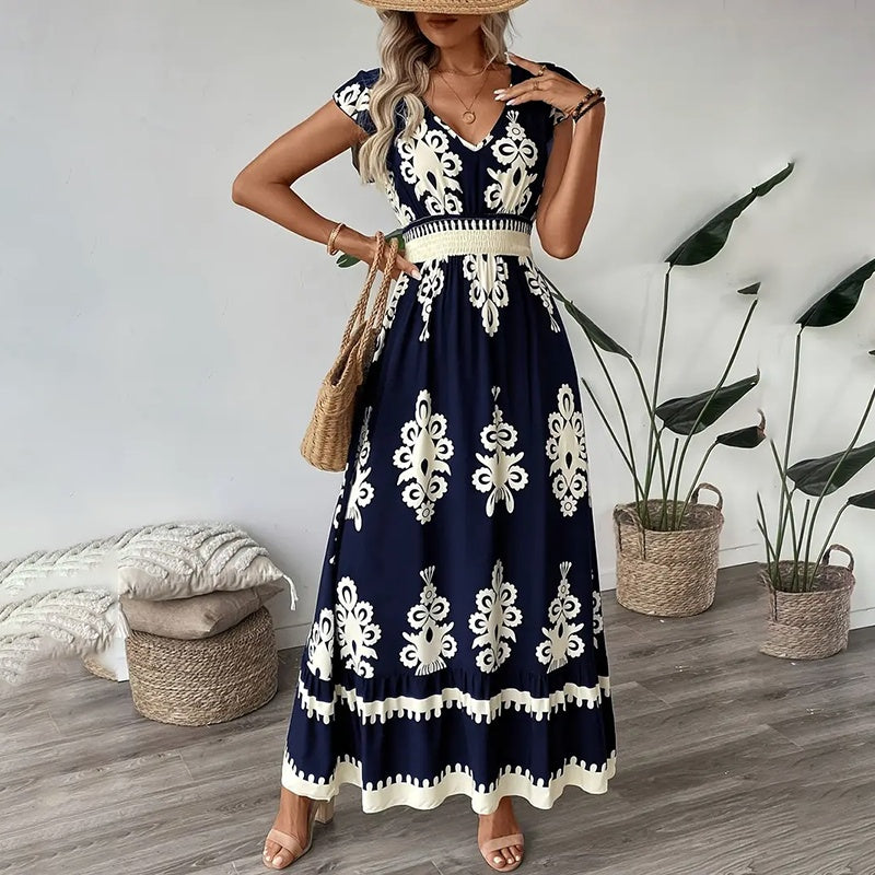 Maxi Robe Col V