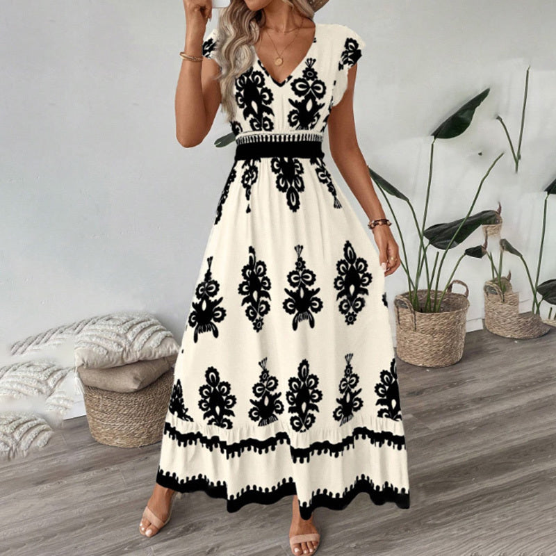 Maxi Robe Col V