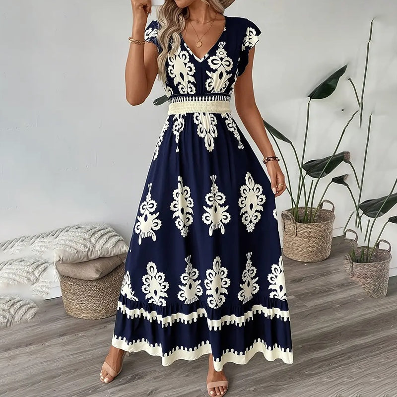 Maxi Robe Col V