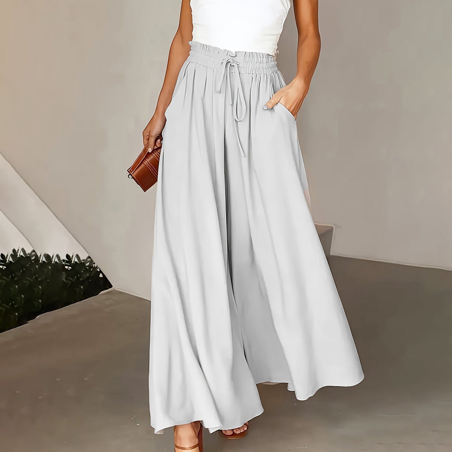 Jupe-pantalon graphique