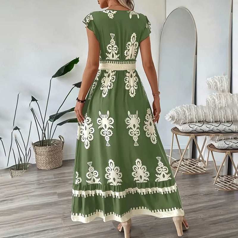 Maxi Robe Col V