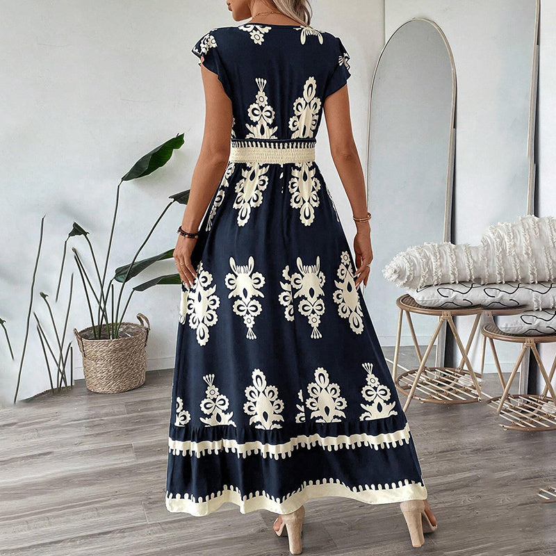 Maxi Robe Col V