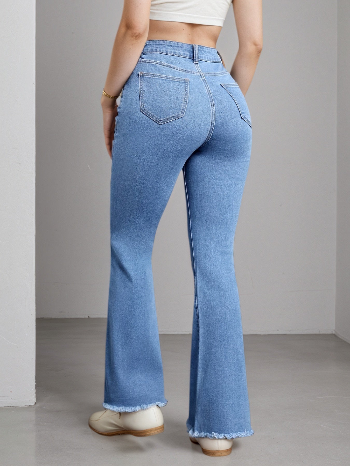 Pantalon élégant ajusté