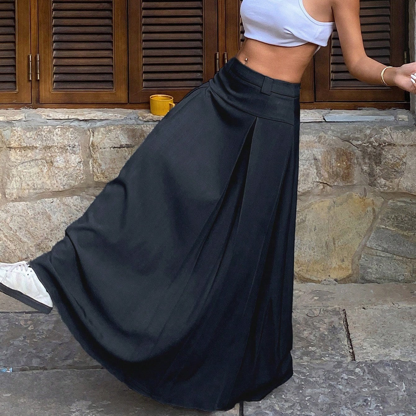 Jupe minimaliste chic
