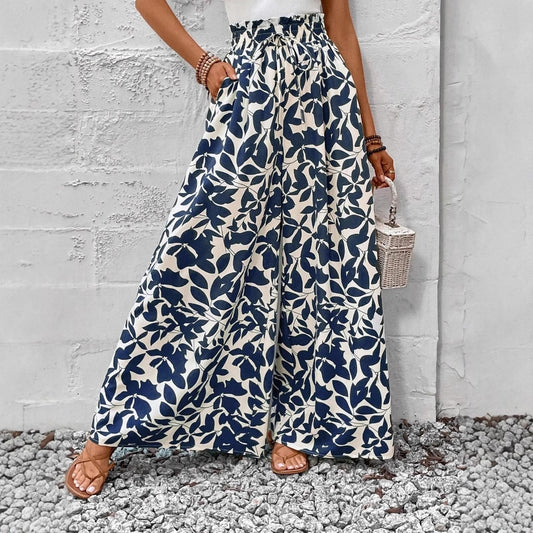 Jupe-pantalon graphique