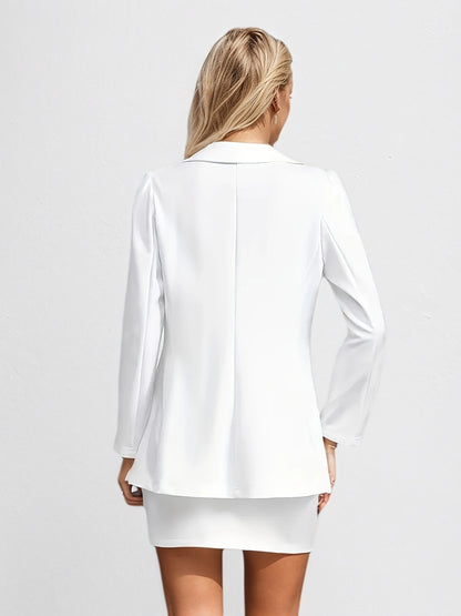Ensemble  Chic Veste Blazer et Jupe Élégante