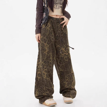Pantalon Leopard  Casual Chic