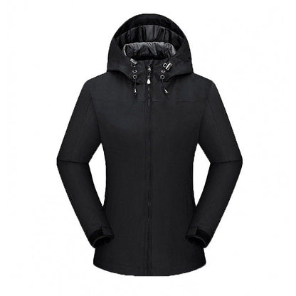 Veste Imperméable à Capuche