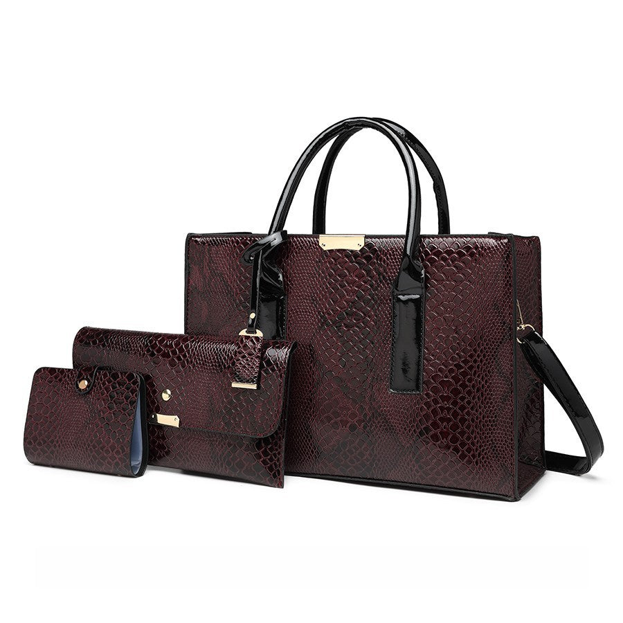 Set de Sacs Femme – Grand Sac, Pochette et Portefeuille