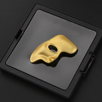 Accessoire Mode Unique – Broche Masque Théâtral