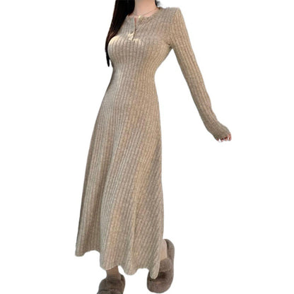 Robe tricotée tendance