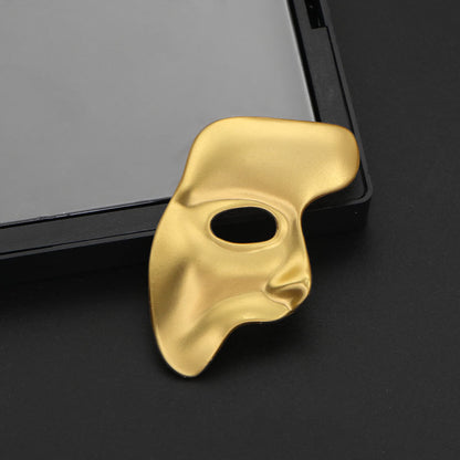 Accessoire Mode Unique – Broche Masque Théâtral