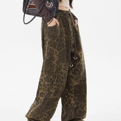 Pantalon Leopard  Casual Chic