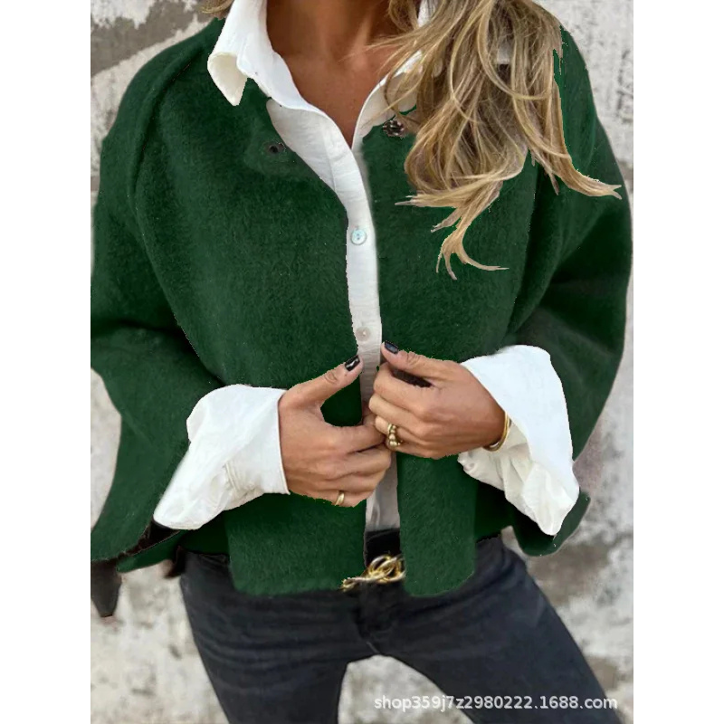 Cardigan Courte en Maille Douce – Style Chic