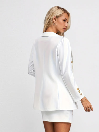 Ensemble  Chic Veste Blazer et Jupe Élégante