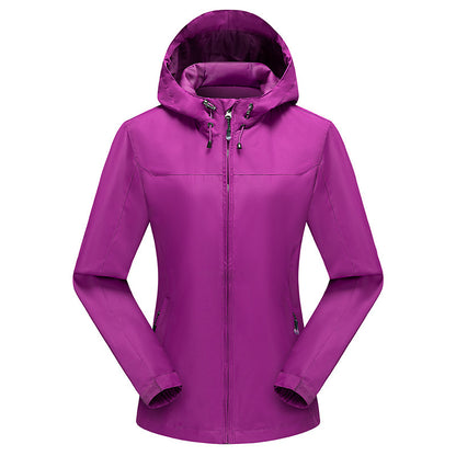 Veste Imperméable à Capuche