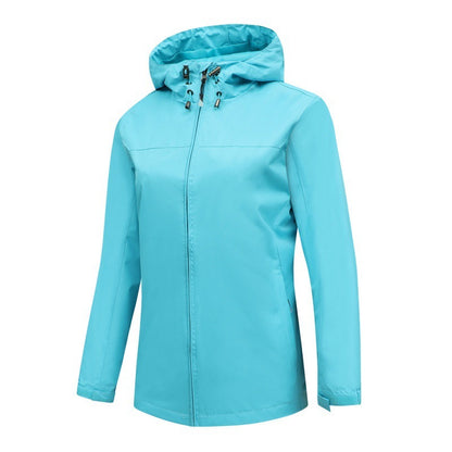 Veste Imperméable à Capuche