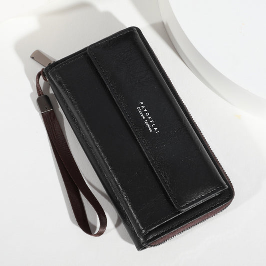 Portefeuille Multifonction avec Poche pour Téléphone et Monnaie