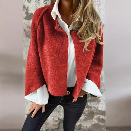 Cardigan Courte en Maille Douce – Style Chic