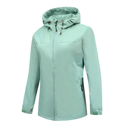 Veste Imperméable à Capuche